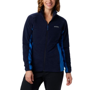 Columbia Jas Dames, Basin Trail Fleece Full Zip Top Donkerblauw Blauw, 92SYATLIC